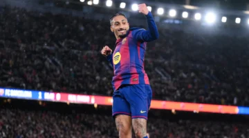 نجم برشلونة يرفض التقييم.. رافينيا يعلق بكلمات مؤثرة على إصابة مدافع أوفييدو الحادة